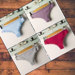 New lace trim panties